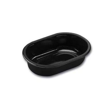 Bakke 1-rum 540 ml 176x116x40 mm CPET sort,304 stk/krt