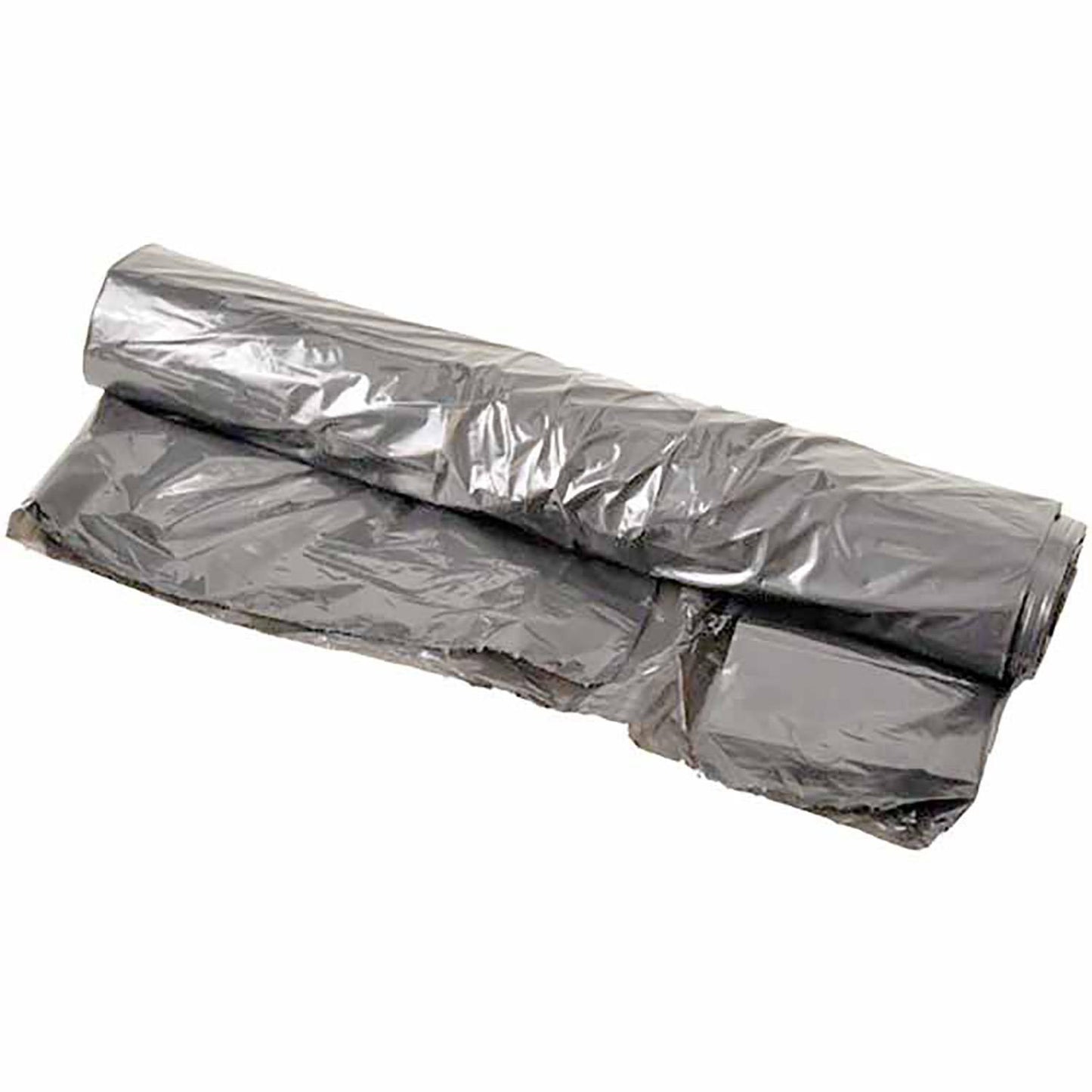 Spandepose 40ltr B500xL700mm 15my LDPE med Fals Kompakt Grå,24 stk/rl