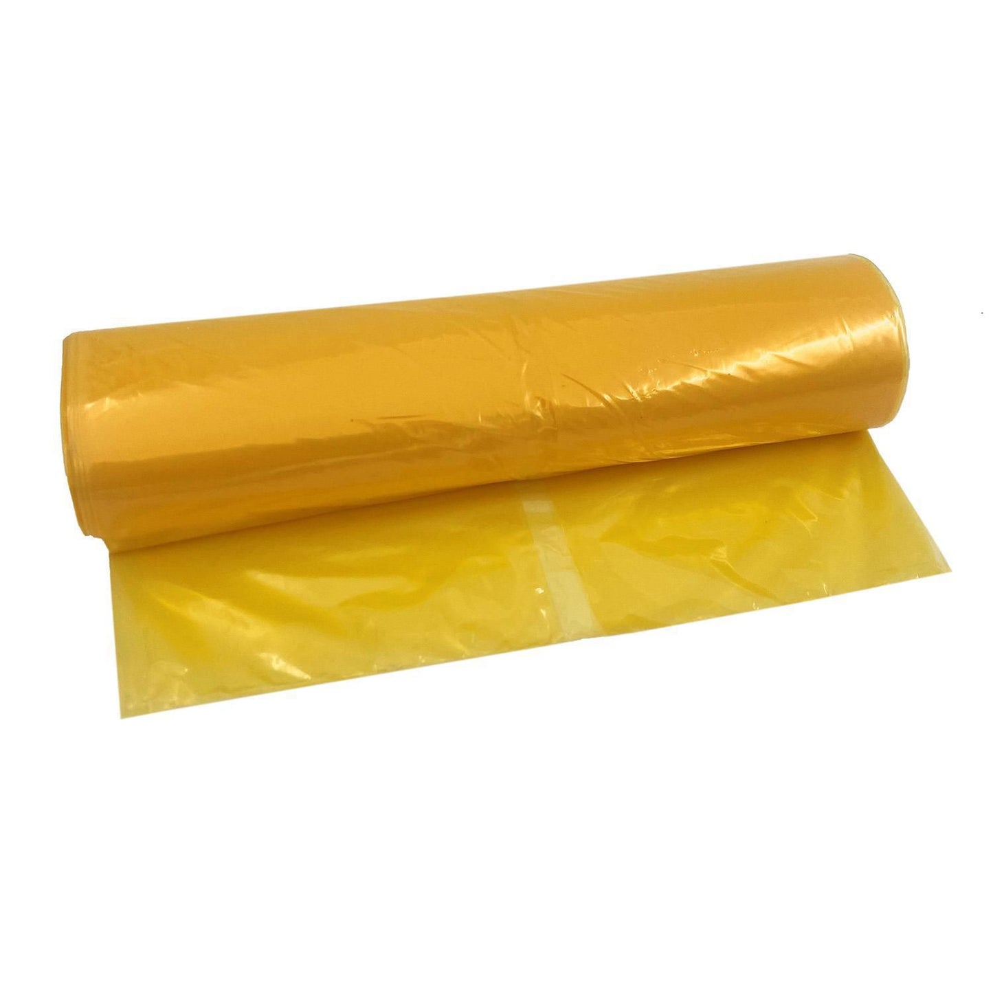 Spandepose 15ltr B370xL500mm 15my LDPE Gul,25 rl x 40 stk/krt