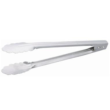 Salattang 25 cm med Fjeder Rustfri stål,stk