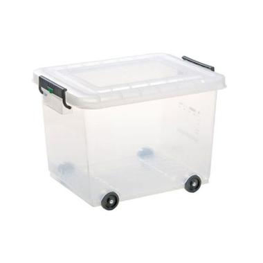 Container Araven 60 ltr 53x40x38 mm med Hjul/Låg PP,stk
