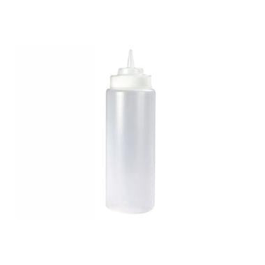 Plastflaske 34 cl med Tud/Skruelåg Klar,stk