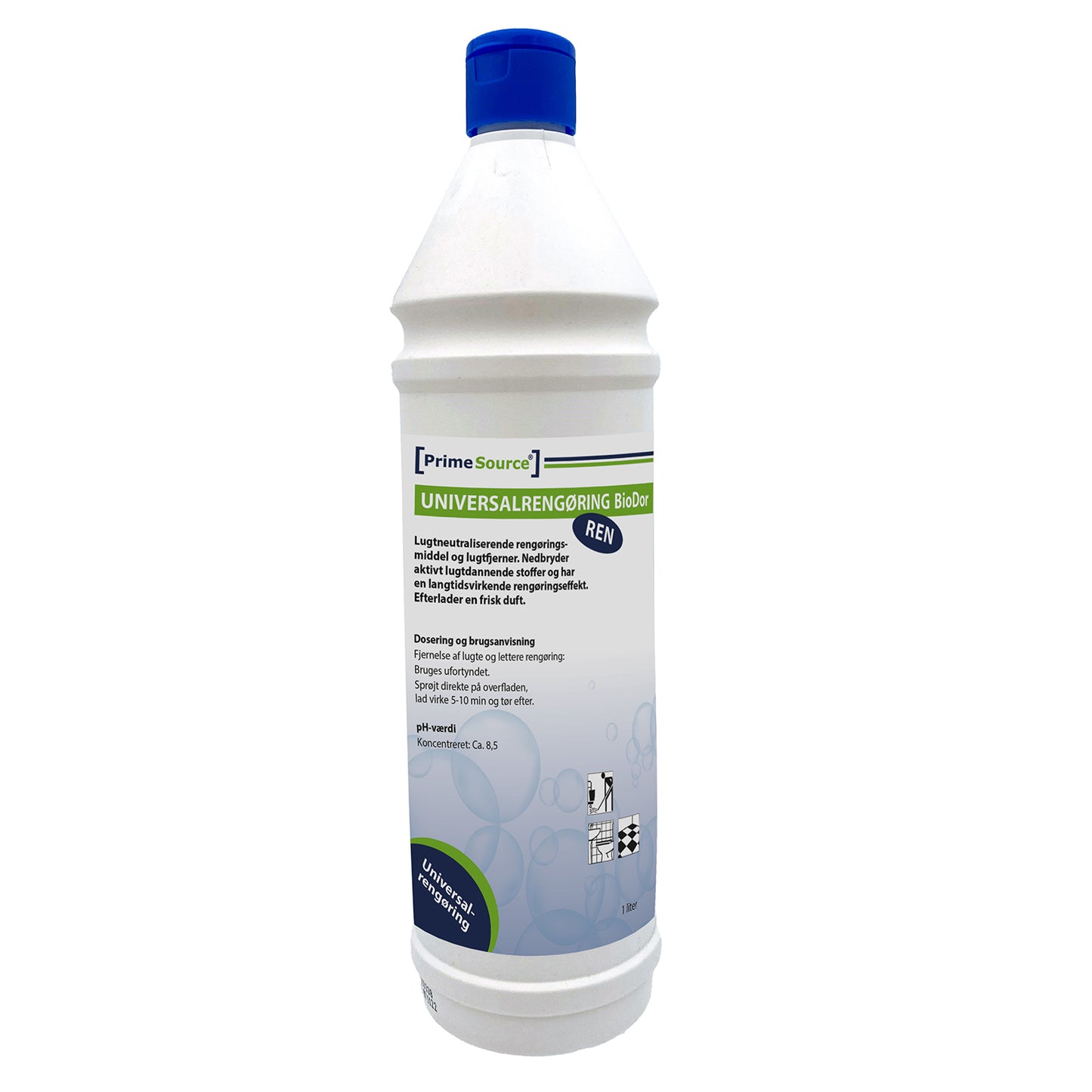 Universalrengøring Prime Source BioDor 1ltr med Lugtfjerner Biologisk,1 ltr/fl