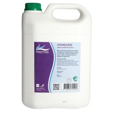 Cremesæbe Pristine Svanemærket uden Parfume/Parabener 5 ltr,5 ltr/dnk