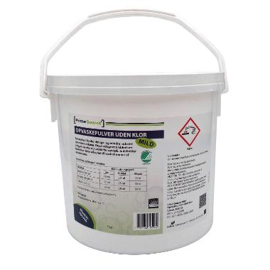 Maskinopvask Pulver Prime Source Mild – 5 kg, uden klor
