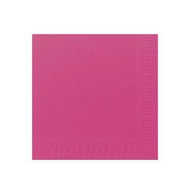 Frokostserviet, 1/4 Fold, 3-lags, 33x33, Duni, Fuchsia, ( 125 stk )