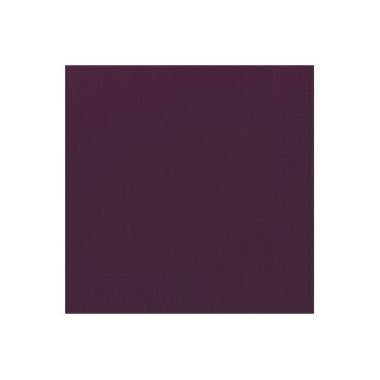 Serviet Duni 40x40cm 3-lag Plum,125 stk/pk