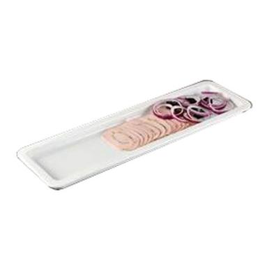 Fad 2/4 GN 53x16x2.5 cm Ovnfast Porcelæn Hvid,stk