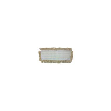 Moppe Velcro Basic Dryp Mop 40cm Öko-tex med Løkker Grå Tør/Våd Dryp,1 stk