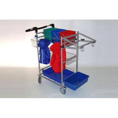 Rengøringsvogn Tina 3 stor 3 spande,stk