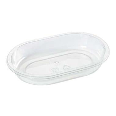 Bakke 1-rum 325 ml 176x116x28 mm Oval APET Klar,750 stk/krt