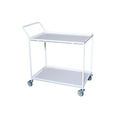 Rullebord/Serveringsvogn 94/107x60x89 cm 2 hylder,stk