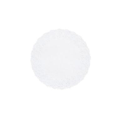 Fadpapir Ø19 cm Rund Præget Hvid,8 pk x 250 stk/krt