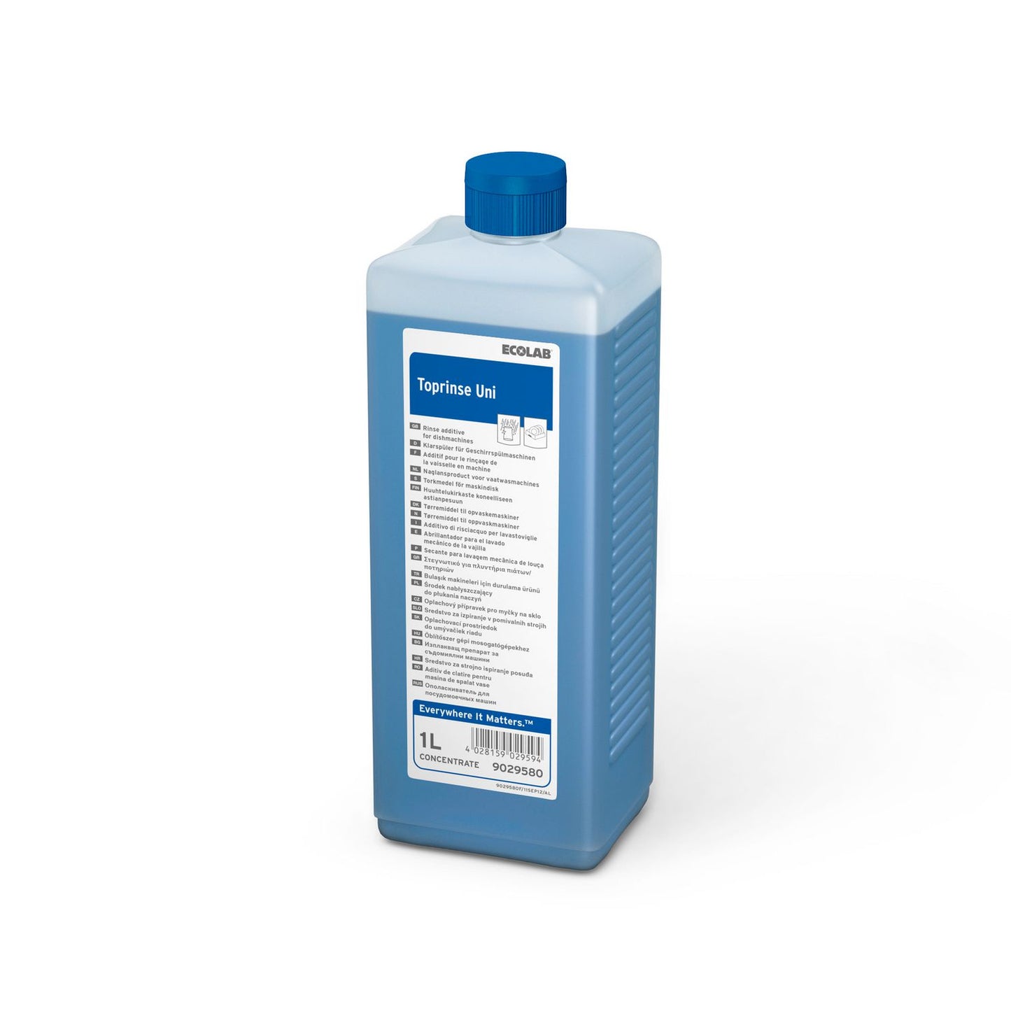 Maskinopvask Afspænding Toprinse Uni 1ltr,4 fl x 1 ltr/krt