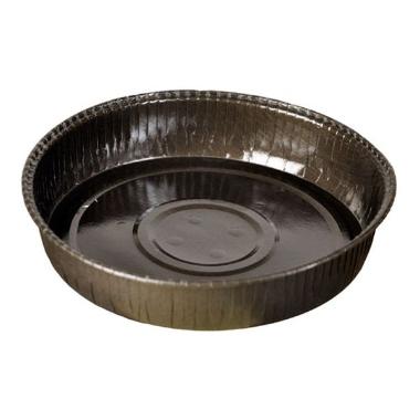 Kageform ø170/181x35 mm pap med PET sort,720 stk/krt