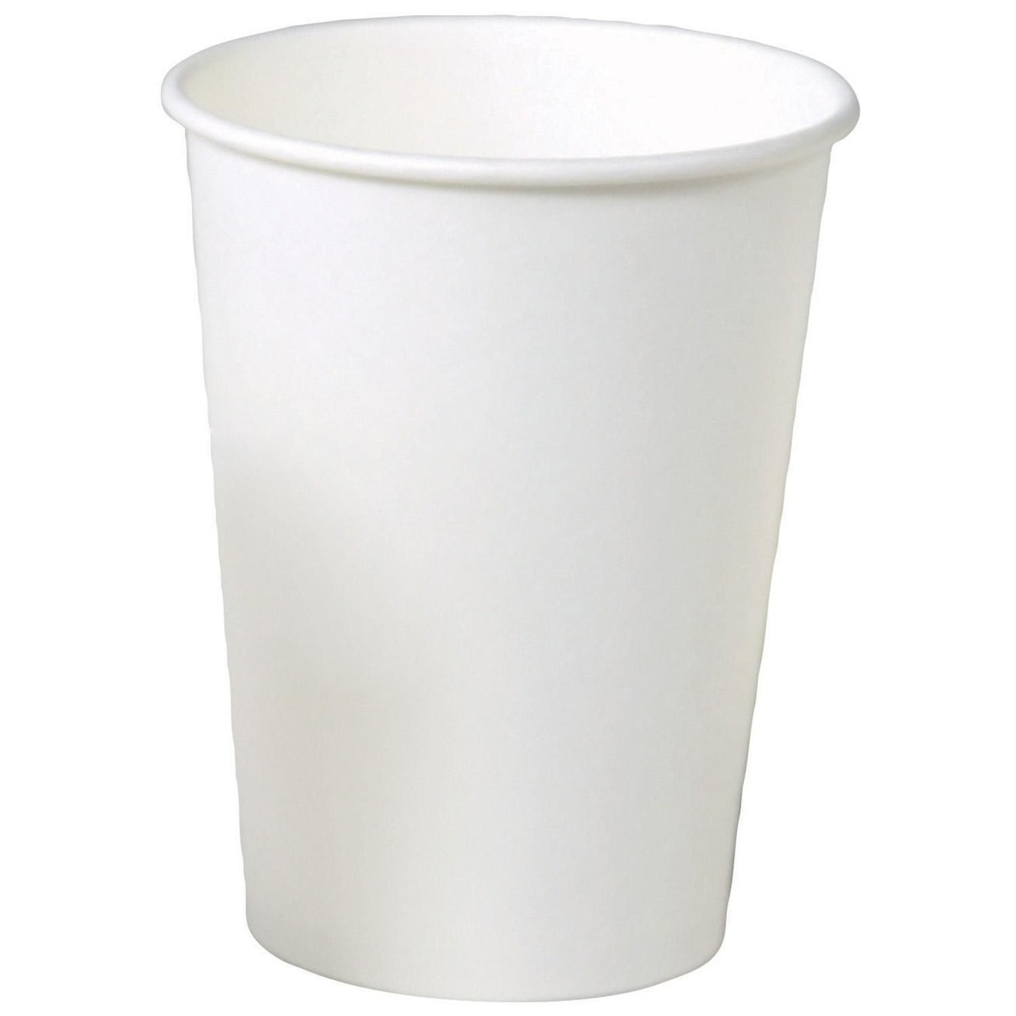 Kaffebæger Pap Ø90xH110mm 30cl 12oz Single Wall Hvid,50 stk/ps