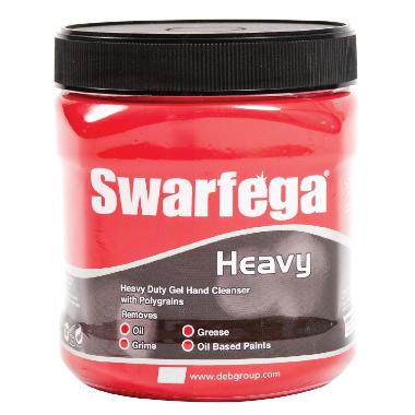 Håndrens Swarfega Heavy til Kraftig besmudsning af Olie/Fedtil Snavs 1 ltr,6 dnk x 1 ltr/krt