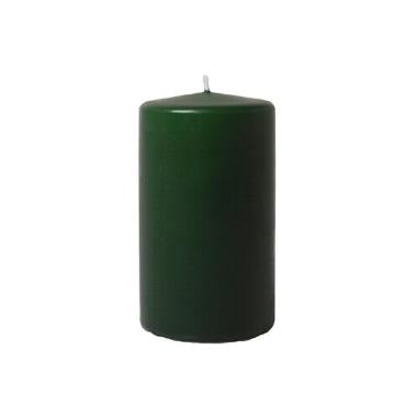 Bloklys Ø60x120 mm Brændetid 40 timer Mørkegrøn,stk