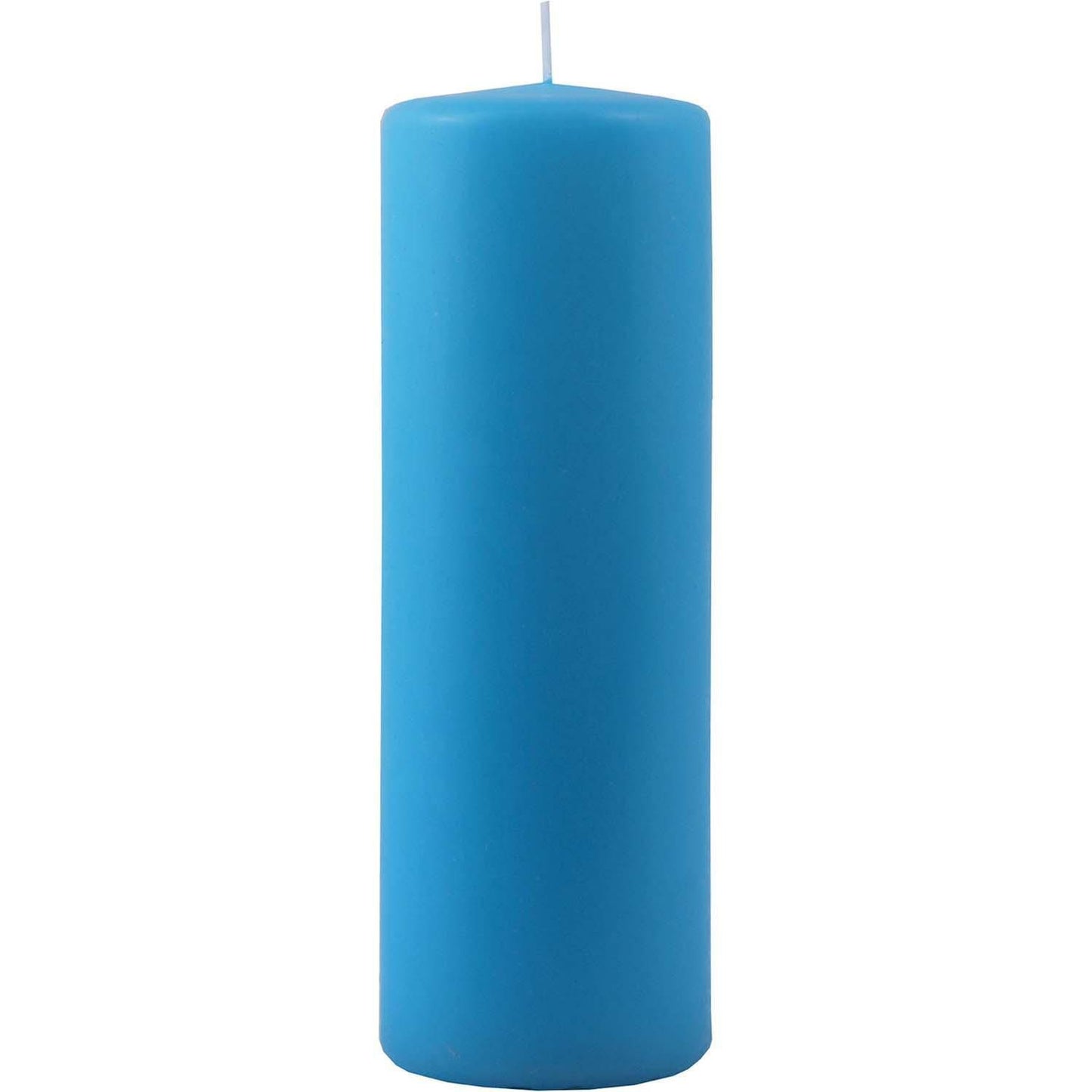 Bloklys Ø60x180 mm Brændetid 60 timer Turkis,stk