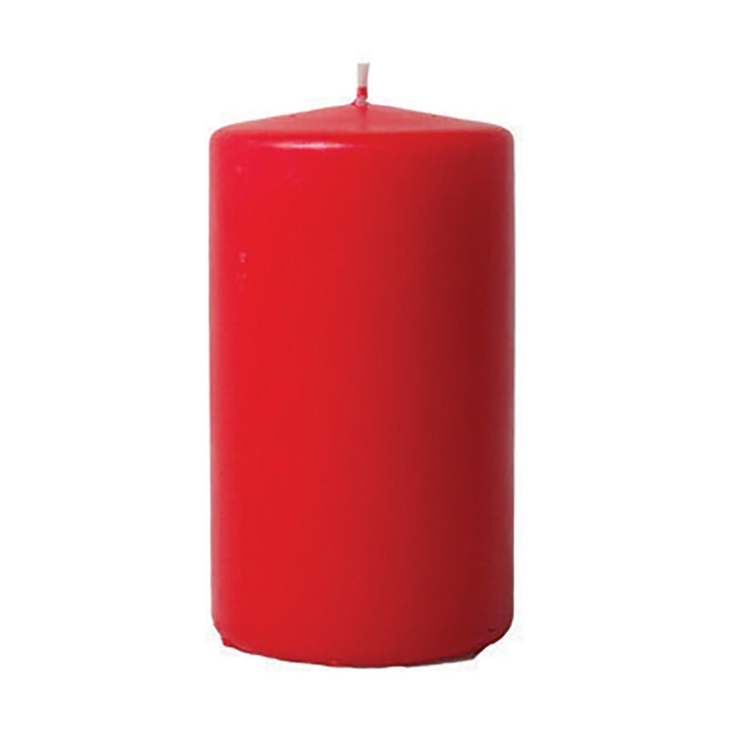 Bloklys Ø60x180 mm Brændetid 60 timer Rød,stk