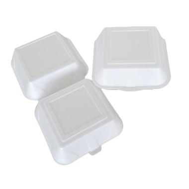 Burgerboks stor 155x155x80 mm XPS Hvid IP6,125 stk/pk