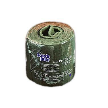 Skurenylon Hånd 0.2x4 m Perforeret på Rulle Grøn,rl