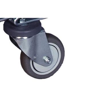 Hjul 125mm med Bremse uden Bolt til Origo rengøringsvogn,stk