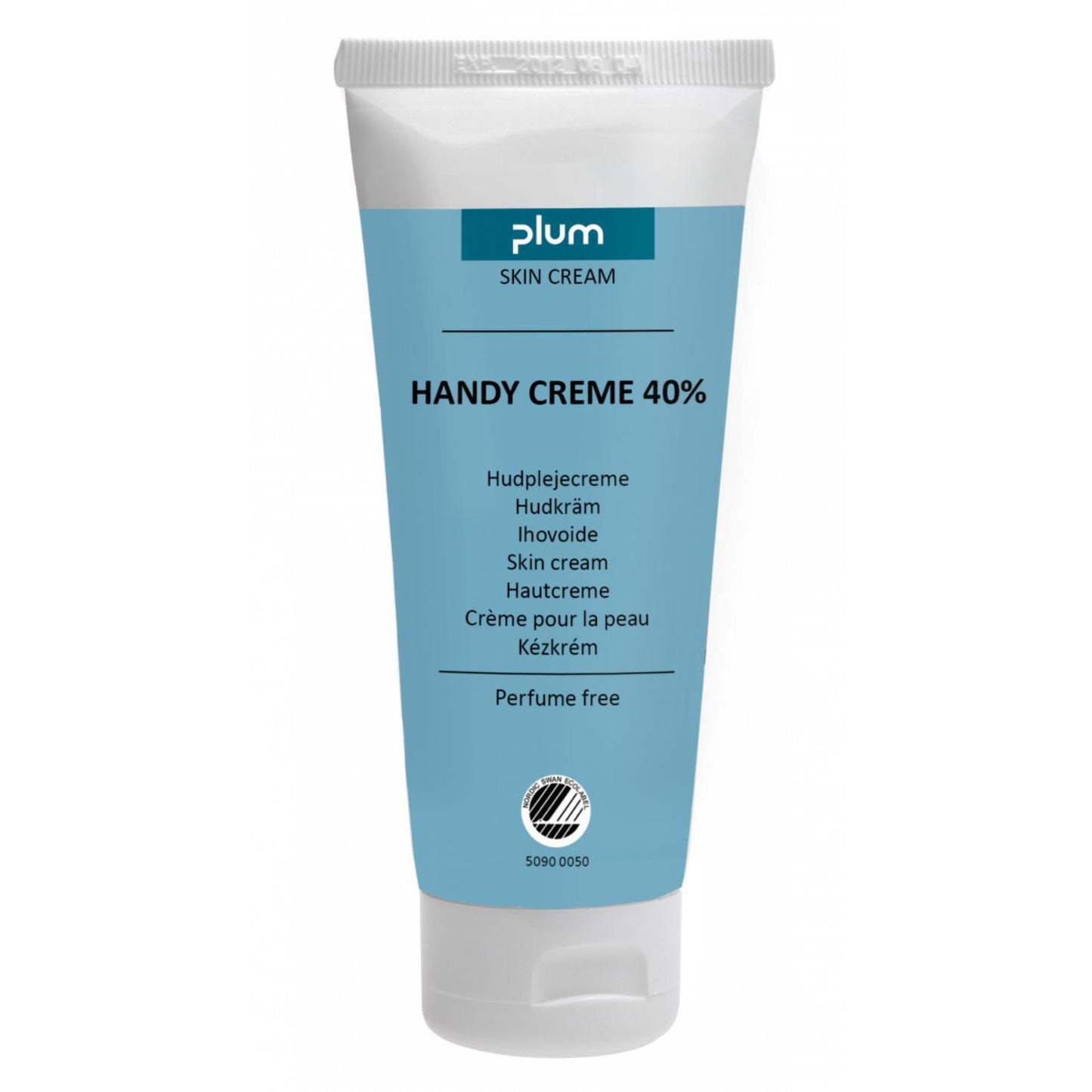 Hudcreme Handy Creme 100ml Svanemærket uden Parfume/Parabener Snaplåg 40% fedt,100 ml/tub