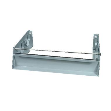 Dispenser Film Dobbelt L25xB31xH10cm Metal Grå til B30cm rulle,1 stk
