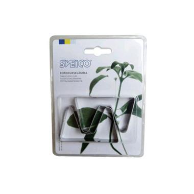 Klemmer til dug Sæt a 4 stk Rustfri stål,4 stk/pk