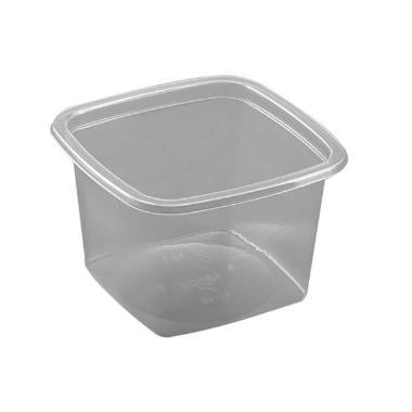 Bakke 1-rum M 40-66 400 ml 100x100x65 mm APET Klar,11088 stk/krt