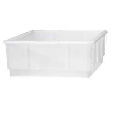 Plastkasse CB 13 ltr L42xB32xH12.5cm HDPE Hvid,stk