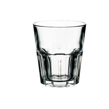Glas Granity Rocks 27 cl Ø8.5x9.8 cm Hærdet,6 stk/pk