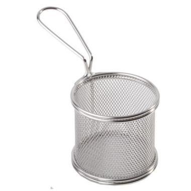 Serveringskurv Mini Friture Ø9x9.5 cm Rustfri stål,stk