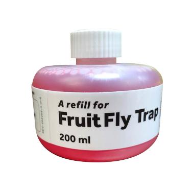 Insektbekæmpelse lokkemiddel refill 200ml rød til Tanaco Proff frugtfluefælde,200 ml/stk