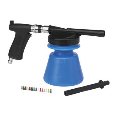 Skumsprøjte 1.4 ltr komplet med strålerør blå,stk