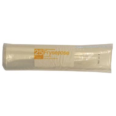 Frysepose Catersource 25 ltr 500x600 mm 40my med Skrivefelt LDPE,20 Stk/rl