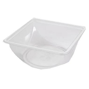 Salatbakke Shelfmaster Square 1300 ml APET Klar,336 stk/krt