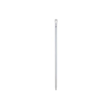 Skaft Ultra hygiejnisk Ø34x1300 mm med Gevind PP Hvid,stk