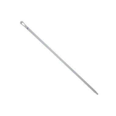 Skaft Ultra hygiejnisk Ø34x1500 mm med Gevind PP Hvid,stk