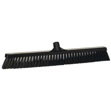 Fejekost 60 cm Blød/Stiv Sort,stk