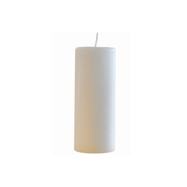 Bloklys Ø60x180 mm Brændetid 60 timer Hvid,12 stk/krt