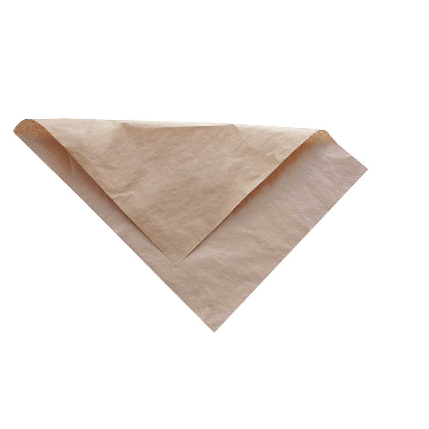 Burgerpapir 330x400 mm 35+6 gr Duplex HD PE-Belagt Brun,1000 stk/krt