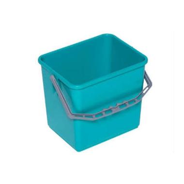 Spand 6 ltr Firkantet Grøn,stk