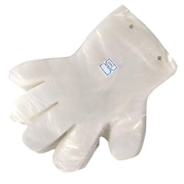 Handske Engangs Højre PE på Blok,50 pk x 100 stk/krt