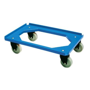 Tralle Mini Moove 60x40 cm 4 hjul Standard ABS PP Blå,stk