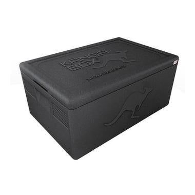 Termokasse Kænga 21 ltr 1/1 GN 60x40x18 cm med Låg EPP Sort,stk