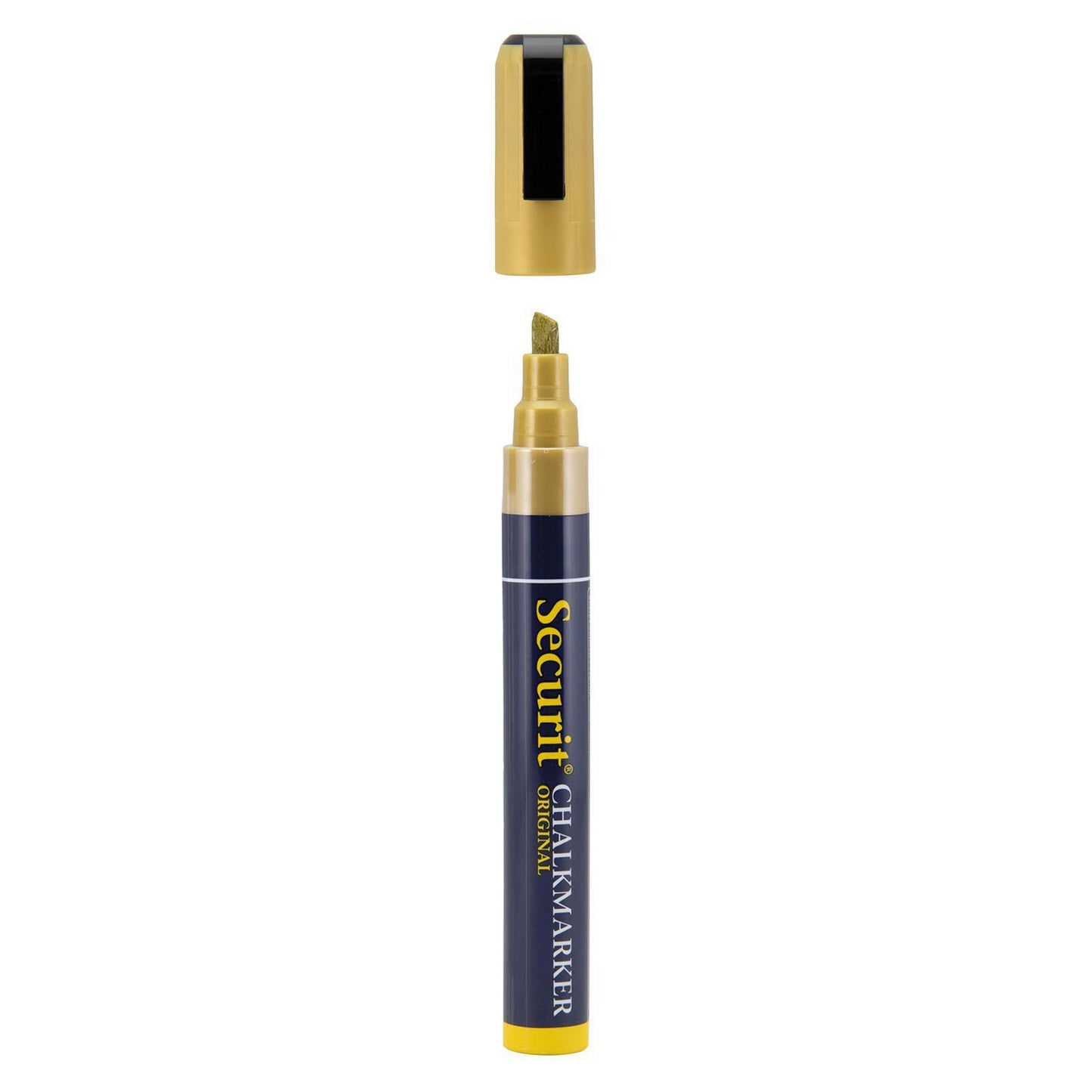 Tuschpen 1 stk Securit medium 2-6 mm Guld,stk