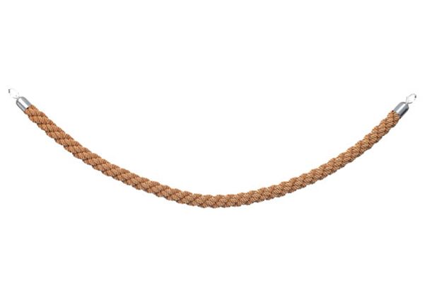 Afspærringsreb Securit 150 cm Tvisted Guld/Krom,stk