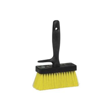 Børste kalk 159 mm plast med gule hår,5 stk/krt